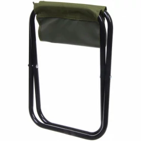 Табурет складной Турист О-образный, 24*20*25 см, до 80 кг, травяной