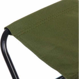 Табурет складной Турист О-образный, 24*20*25 см, до 80 кг, травяной