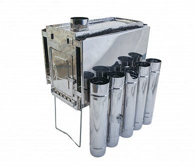 Печь походная Век Стандарт шарнирный экран