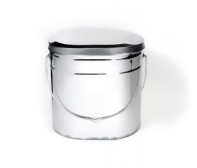 Котелок высокий 12 л крышка без ручек Роза Ветров