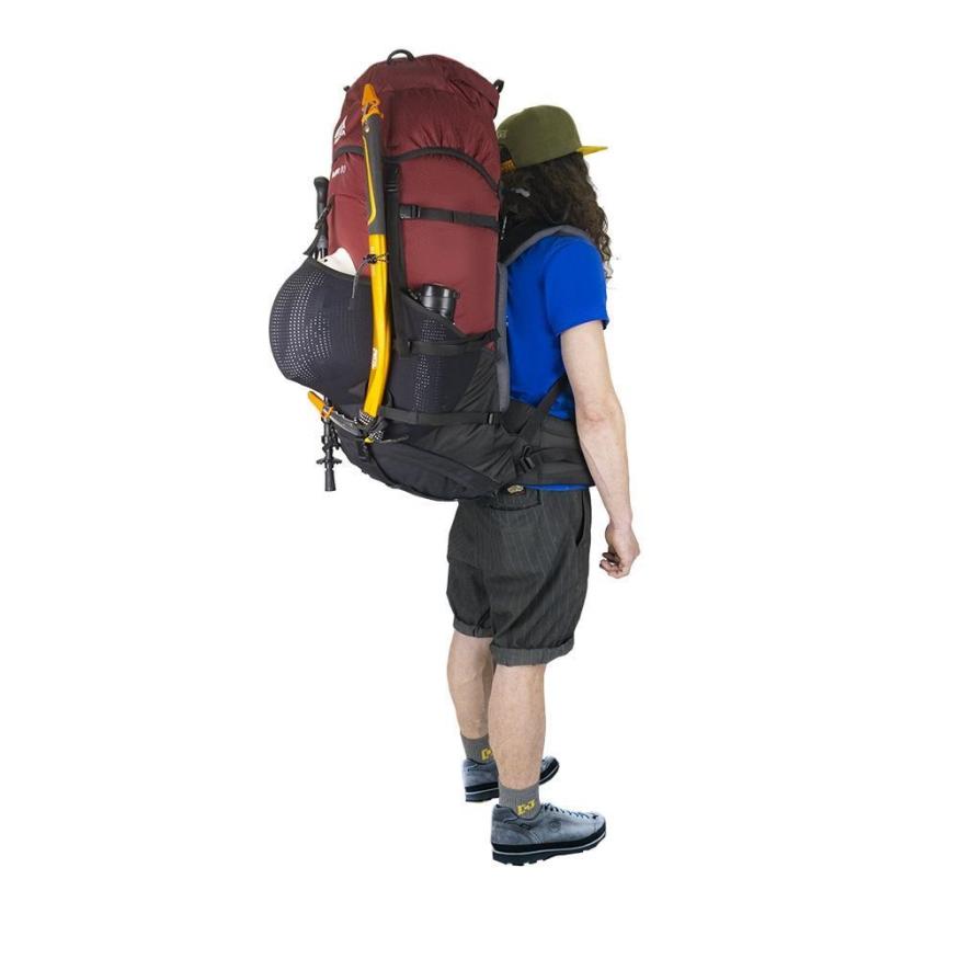 Рюкзак туристический Pamir-80 V3, бордовый, Манарага
