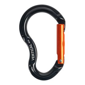 Карабин скалолазный детский с прямой защелкой, keylock, Вертикаль