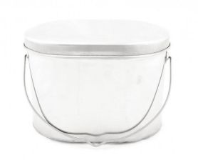 Котелок низкий 3,5 л крышка без ручек Роза Ветров