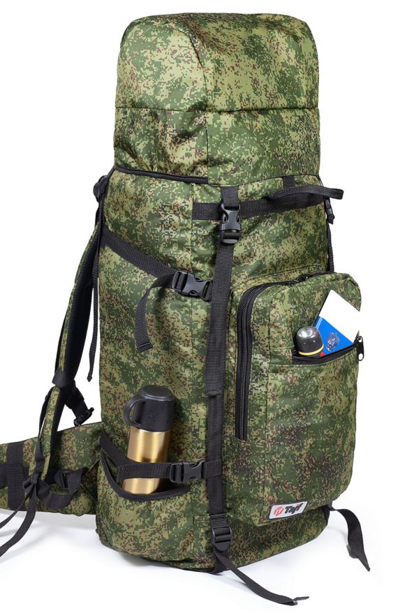 Рюкзак туристический Оптимал 5, цифра, 80 л, ТАЙФ