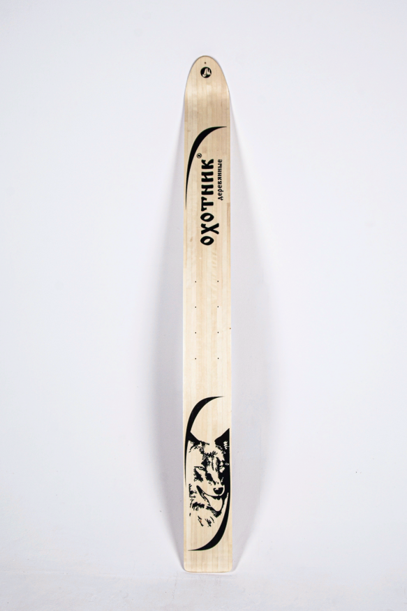 Лыжи ОХОТНИК, дерево, длина 145 см, ширина 150 мм