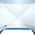 Палатка КУБ 4, 2,15x2,15 м, трехслойная, бело-синяя, Следопыт