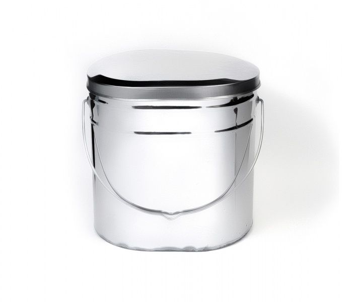 Котелок высокий 16 л крышка без ручек Роза Ветров