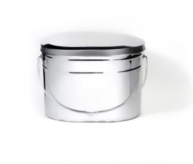 Котелок низкий 7,5 л крышка без ручек Роза Ветров