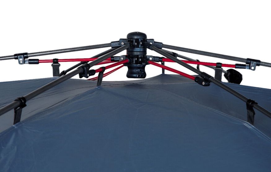 Полуавтоматическая кемпинговая палатка Sirius 6 black-out