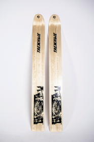 Лыжи ТАЕЖНЫЕ, дерево, длина 165 см, ширина 180 мм