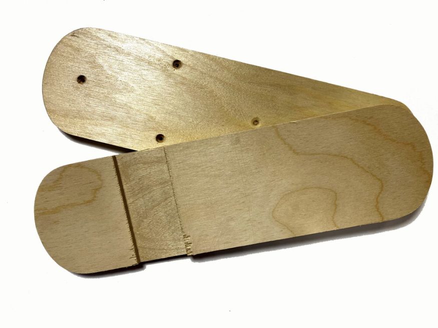 Лыжи ТАЕЖНЫЕ, дерево, длина 190 см, ширина 200 мм