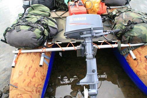 Транец для катамаранов рыбака Дельта 280