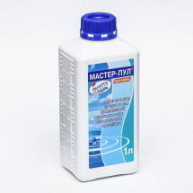 Бесхлорное комплексное средство для очистки воды в бассейне "Мастер-пул", 1 л