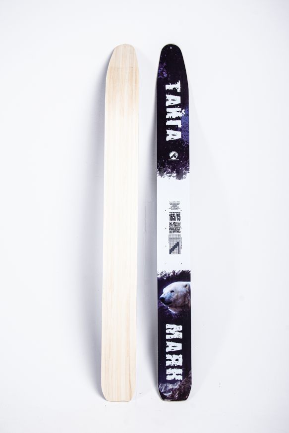 Лыжи Тайга, дерево, длина 175 см, ширина 150 мм