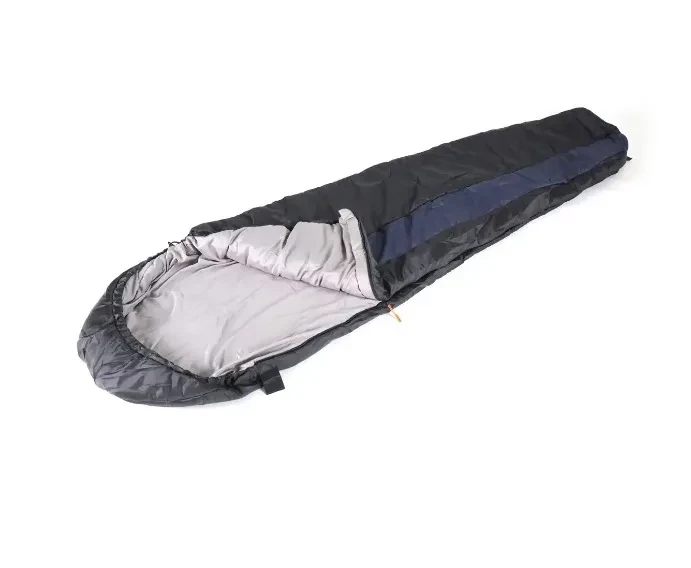 Спальный мешок-кокон Следопыт-Comfort, цвет черный, трехслойный