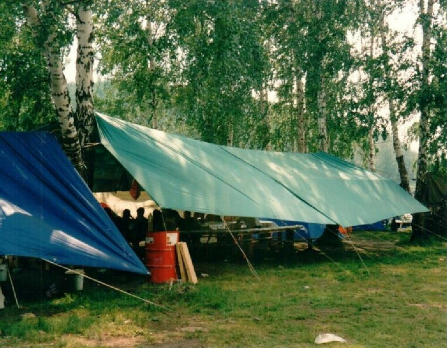 Тент Век 7х9 костровой