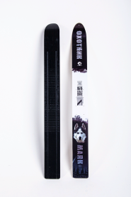 Лыжи ОХОТНИК, дерево-пластик, длина 155 см, ширина 15 см