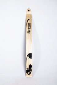 Лыжи ОХОТНИК, дерево-пластик, длина 165 см, ширина 15 см