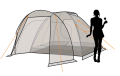 Палатка Rino 4 цвет royal, Canadian Camper