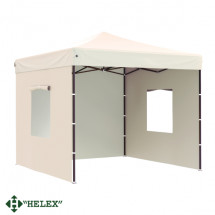 Тент-шатер Helex 23101, (раскладывается гармошкой) 3х3м полиэстер, бежевый