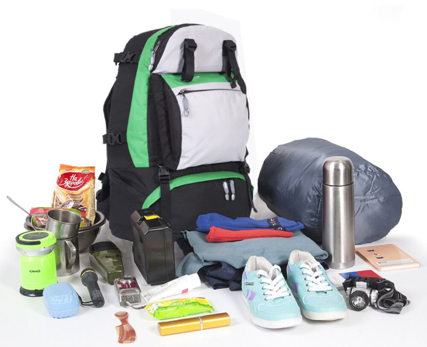 Рюкзак туристический Кайтур 1, зеленый, 80 л, ТАЙФ