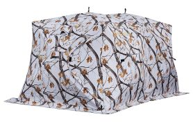 Палатка зимняя Higashi Double Winter Camo Pyramid Pro (трехслойная)