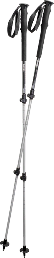 Палки треккинговые &amp;quot;PULSE&amp;quot; с удлиненной рукояткой