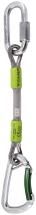 Комплект карабинов с оттяжкой GYM SAFE CABLE EXPRESS 18 cm - Green