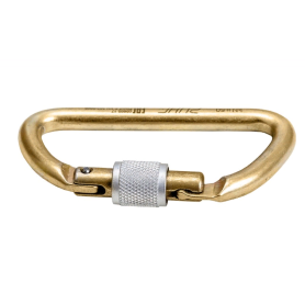 Карабин стальной увеличенный трапеция "keylock", 50 кН, Ринг