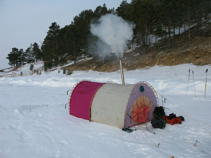 Палатка Век Байкал-2 трехслойная