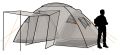 Палатка Canadian Camper SANA 4 PLUS, цвет woodland