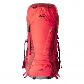 Рюкзак туристический Floki 50+10 красный, Tramp