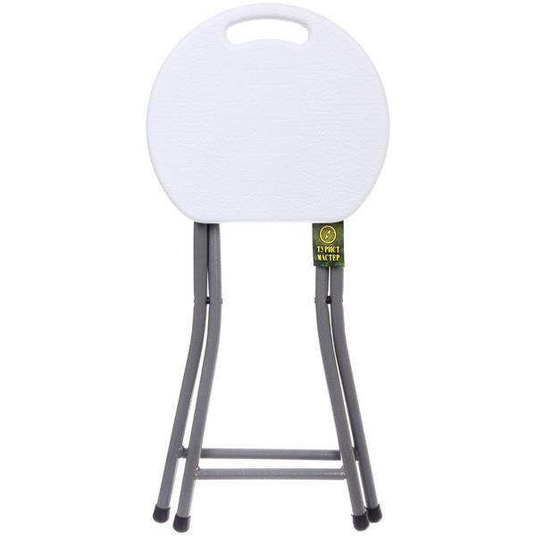 Табурет складной SJ-0052, 33*32*44 см. белый