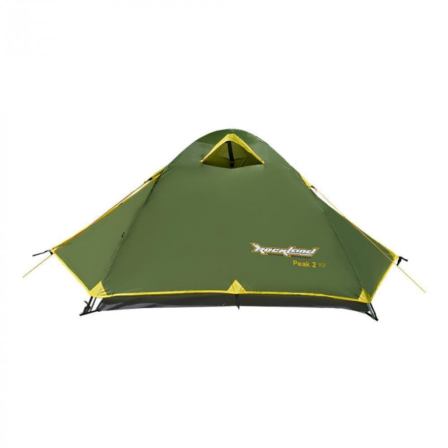Палатка RockLand Peak 2-местная v2, зелёный цвет