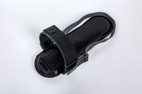 Комплект креплений: амортизатор, носковой и пяточный ремень (кожа)