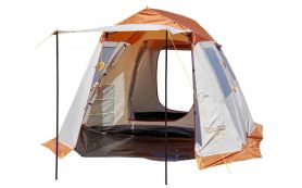 Палатка RockLand Camper 5 белый/оранжевый цвет