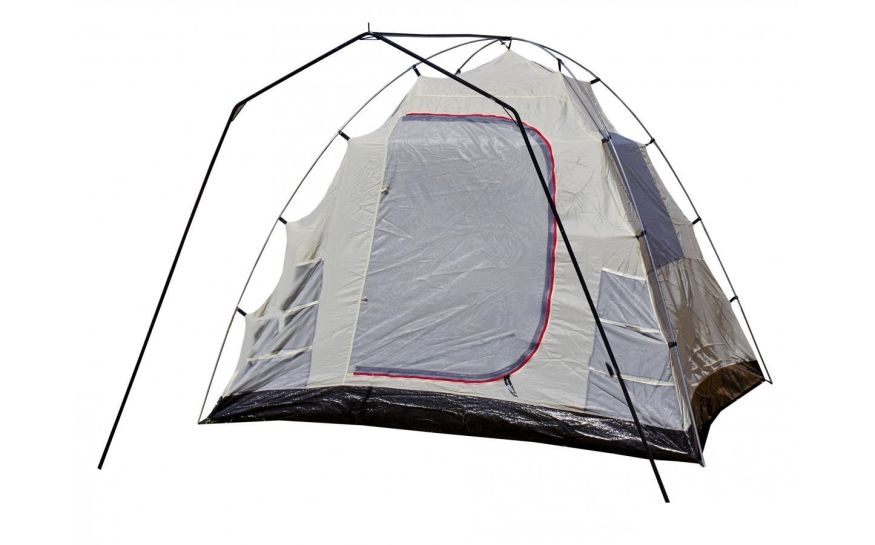 Палатка RockLand Camper 5 белый/оранжевый цвет