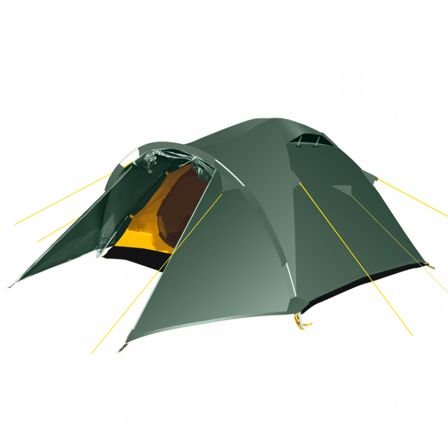 Палатка Btrace Challenge 3, зеленая