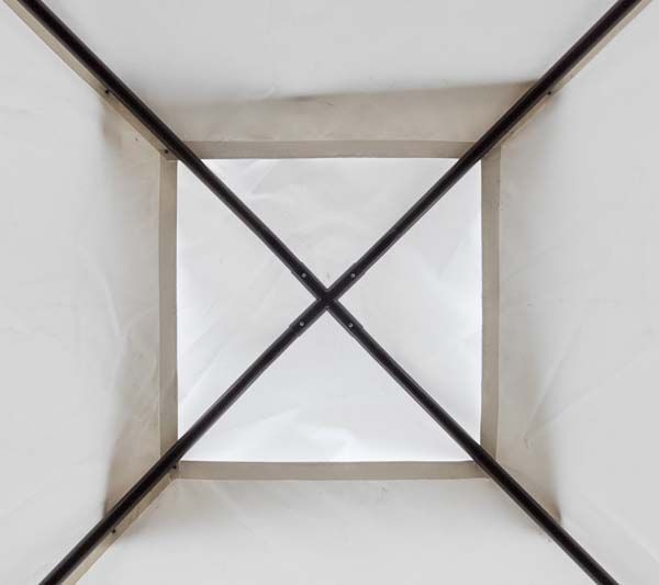 Палатка сварщика 3х3 м (ПВХ+брезент)