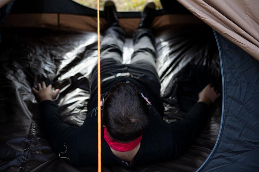 Палатка Maverick Comfort 2, двухместная, зеленый цвет