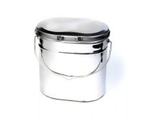 Котелок высокий 5,0 л крышка с ручками Роза Ветров