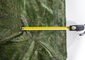 Палатка зимняя ЧУМ 2 (трехслойная, пиксель с выводом под трубу)