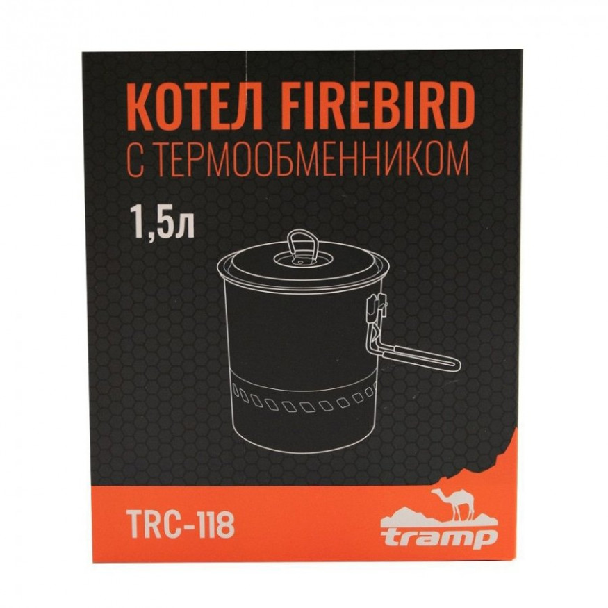 Котел Firebird 1.5 л c термообменником, Tramp