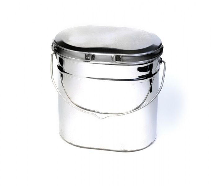 Котелок высокий 8,5 л крышка с ручками Роза Ветров