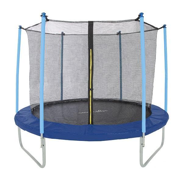 Батут уличный с сеткой 10-футовый (3 ножки 6 стоек)   без верх.кольца 